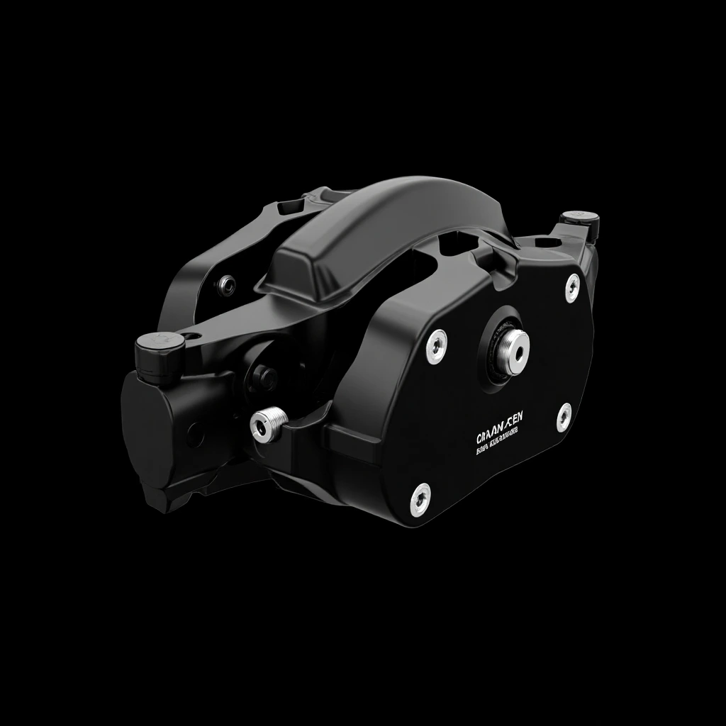 CNC machined brake caliper body