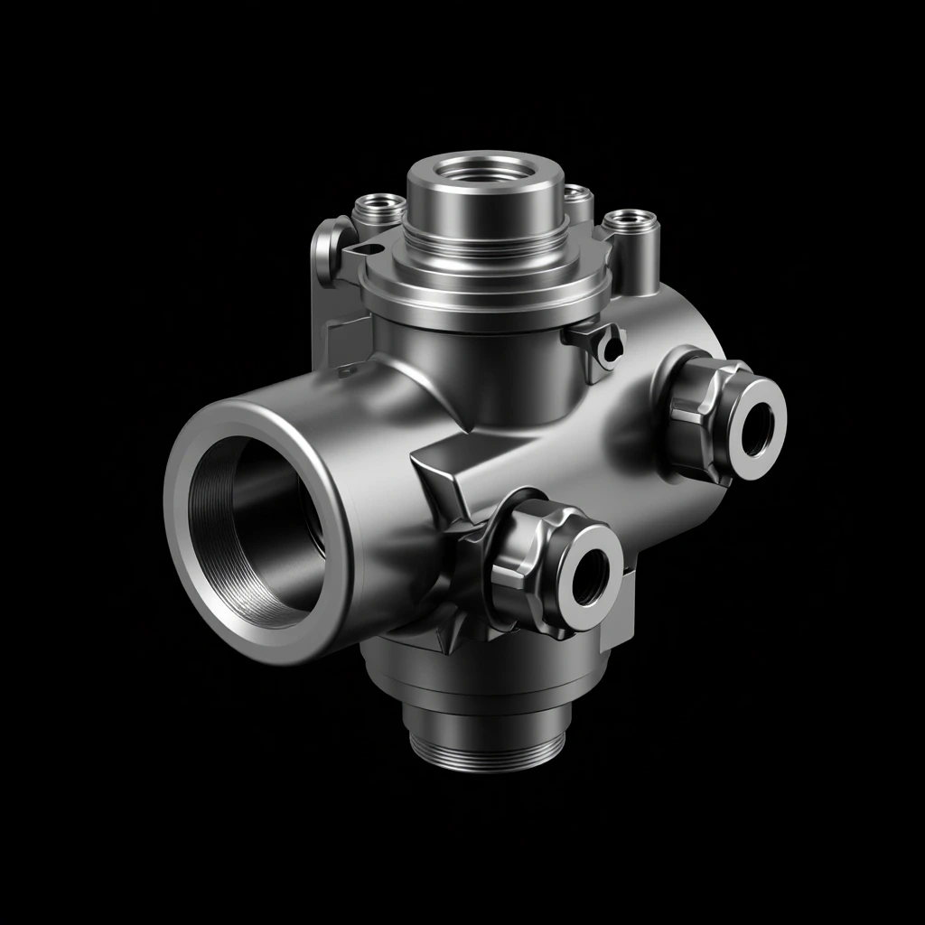 CNC machined brake master cylinder