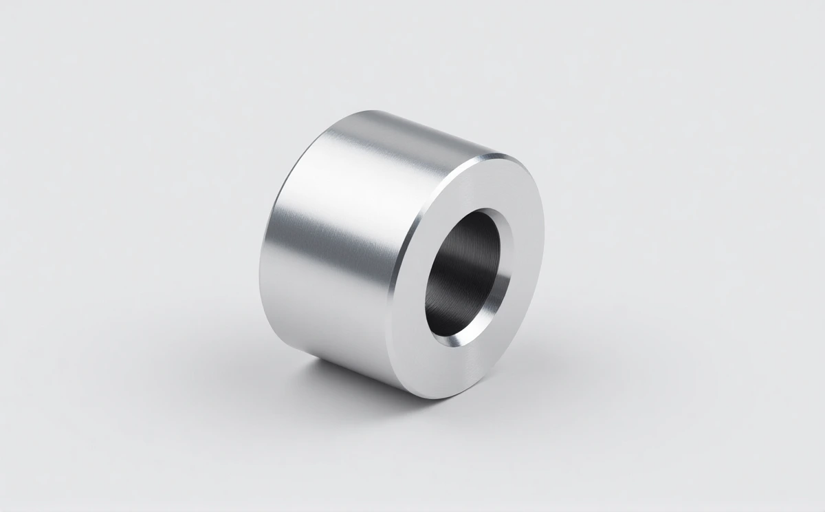 CNC machined suspension bushing housing