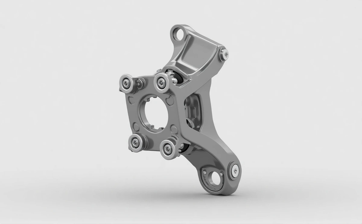 CNC machined suspension upright