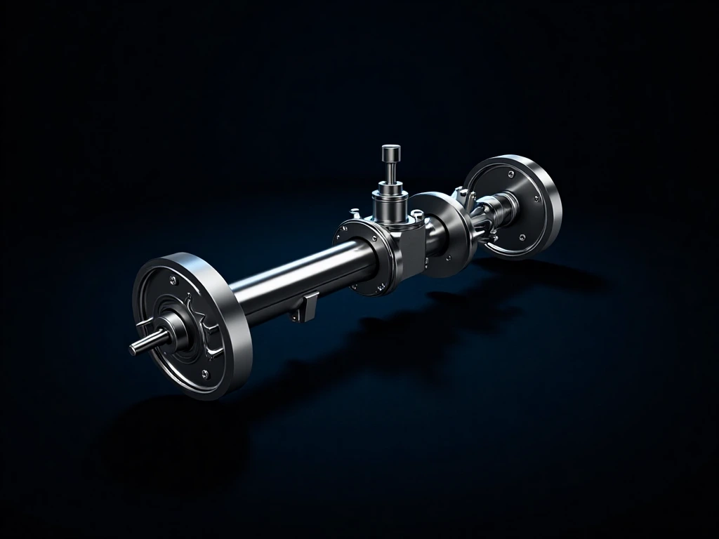 CNC machined crankshaft with precision journals