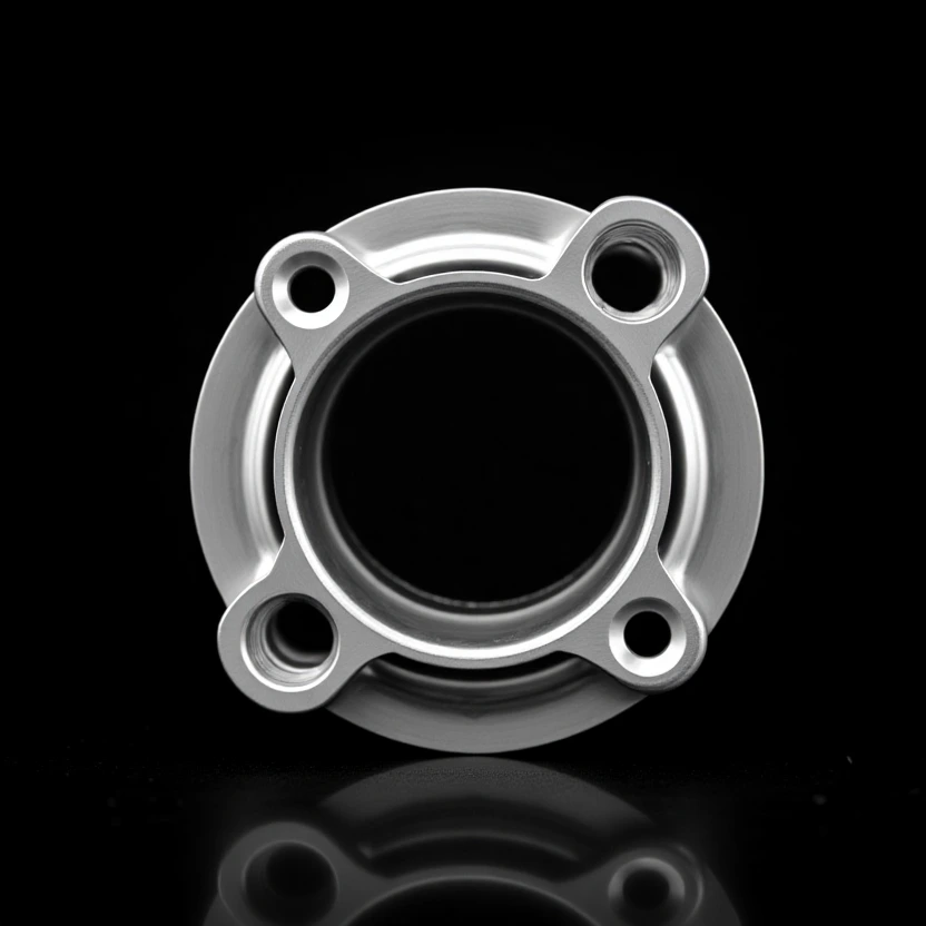 CNC machined stainless steel 316L exhaust component