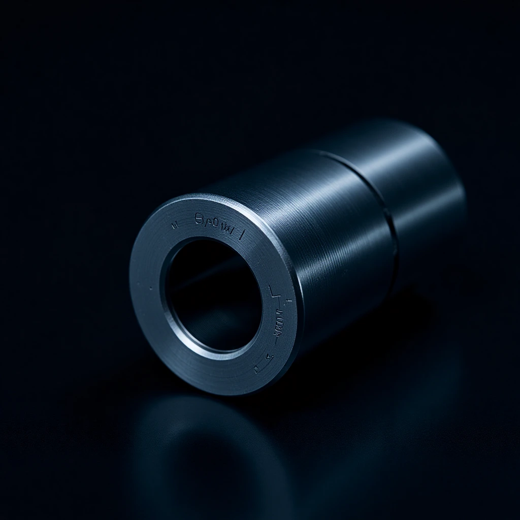 CNC machined titanium Ti-6Al-4V valve
