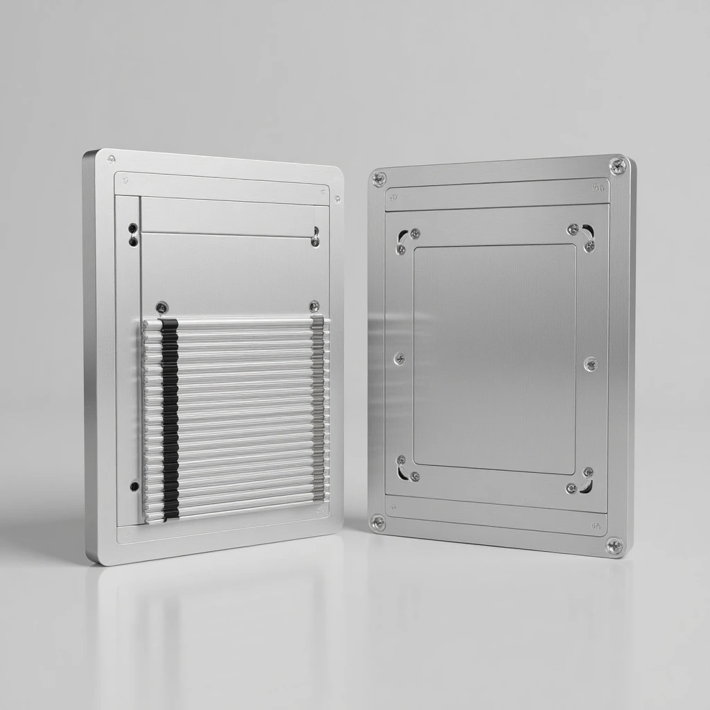 EV batteries components including compression plates, module frames, and busbar mounts