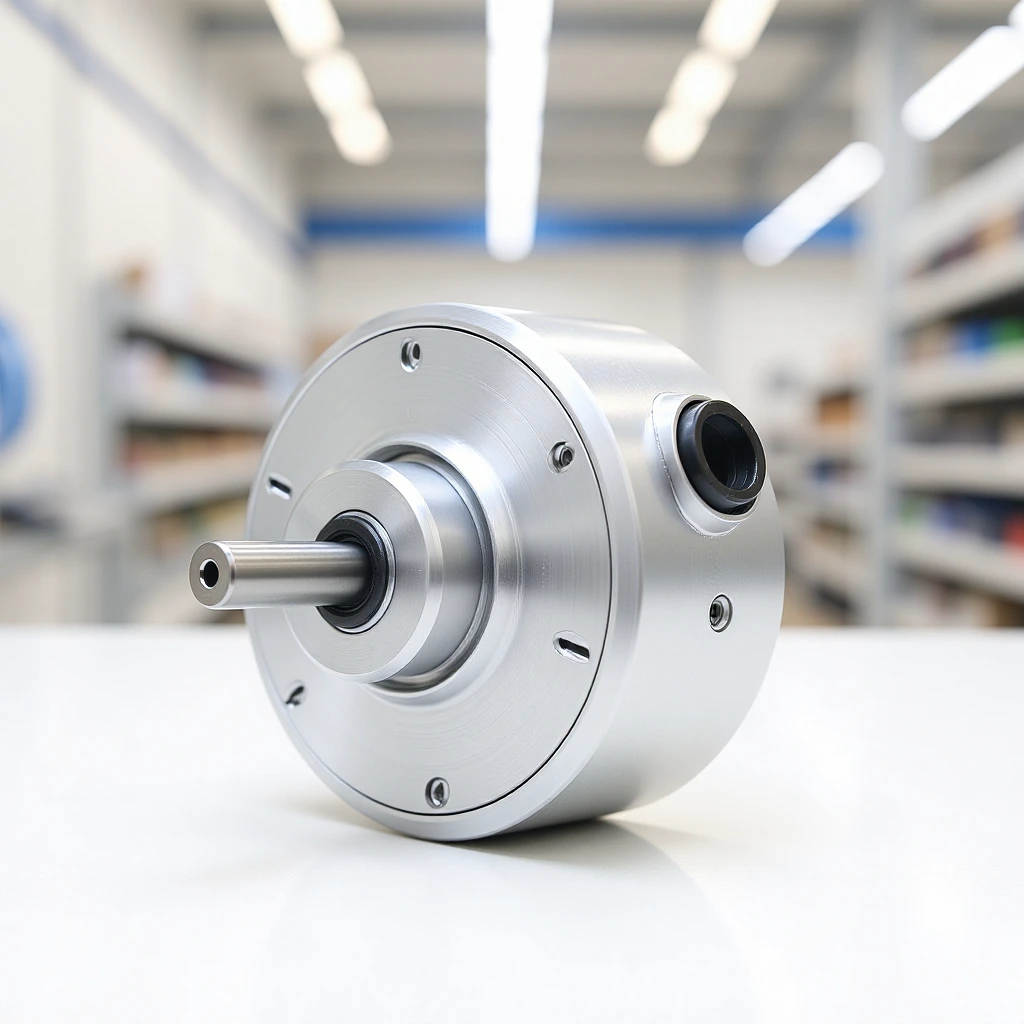 EV motor and drivetrain components machined by CNC Works AI