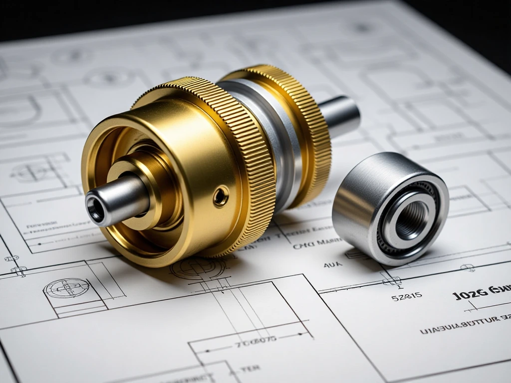 CNC machined synchronizer hub