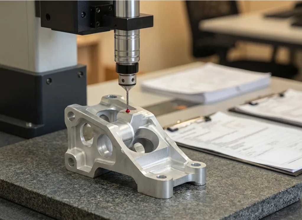 Dimensional inspection reference for propulsion components
