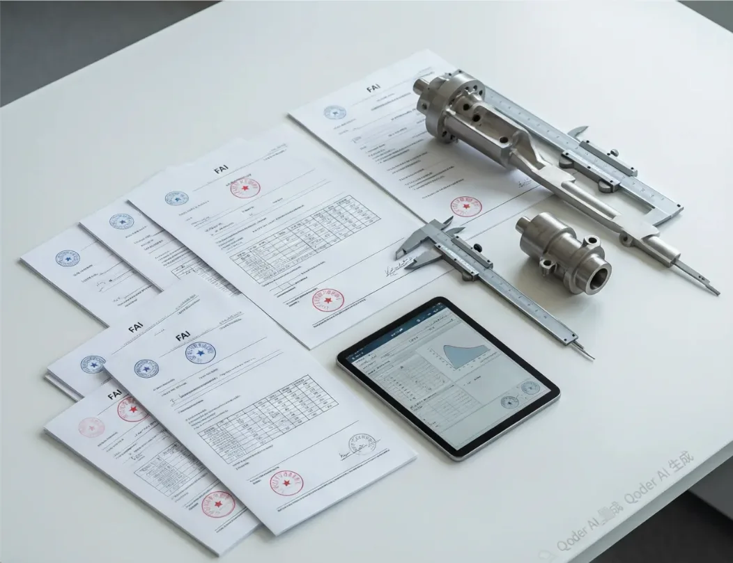 Example inspection documentation for aerospace propulsion parts