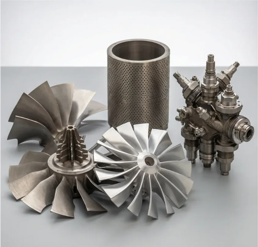 Precision-engineered aerospace propulsion parts