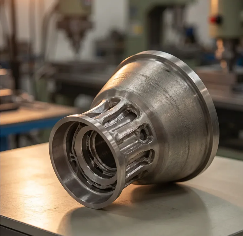 CNC machined propulsion nozzle