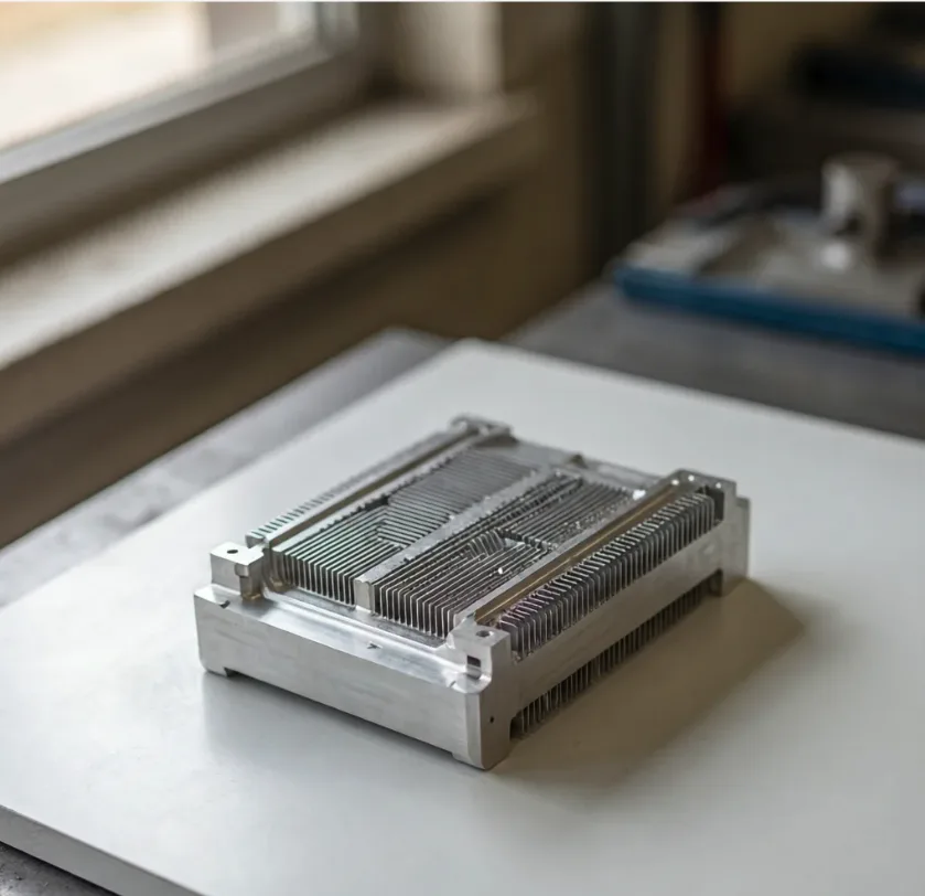 CNC machined thermal management component