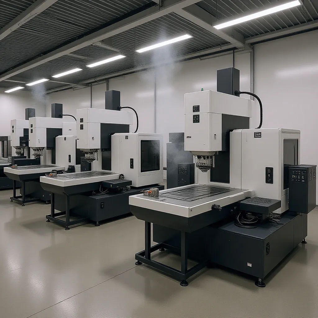 5-axis machined complex part with contoured surfaces finished in a single setup